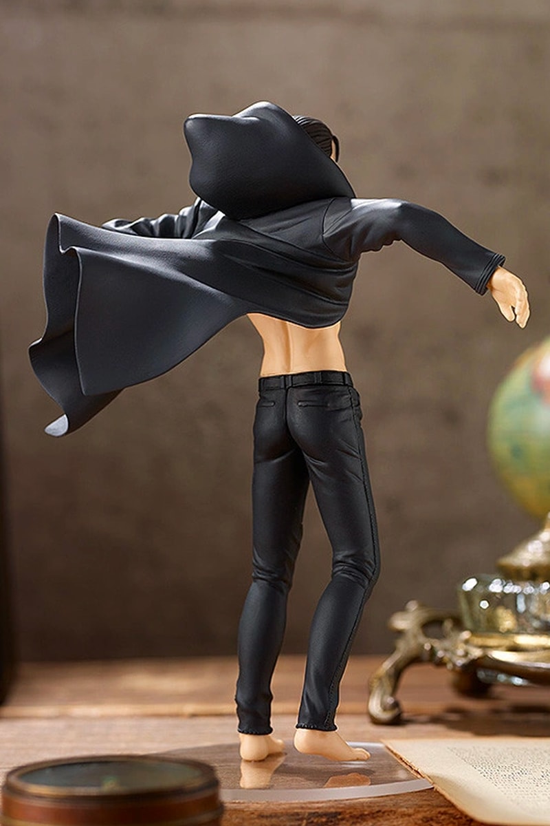 Good Smile Company 'Attack on Titan' Eren Yeager Figure anime design manga jacket black beige