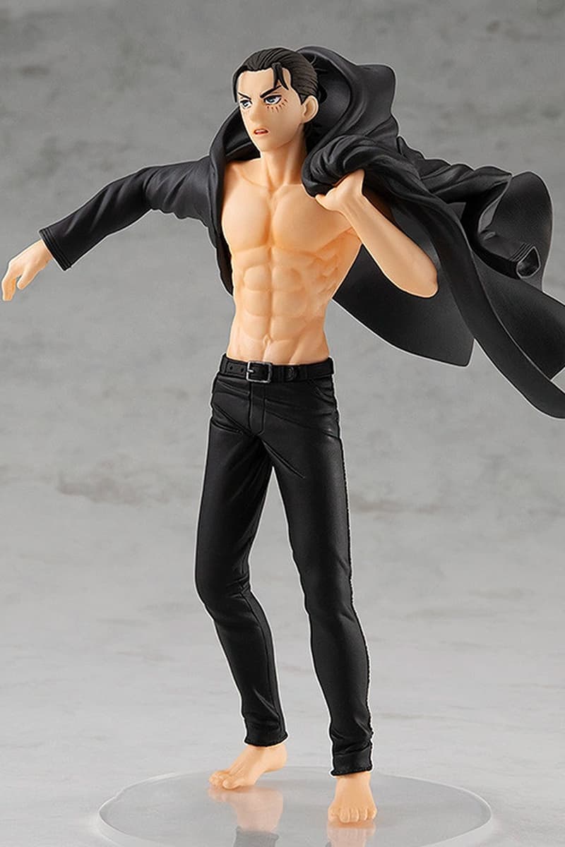 Good Smile Company 'Attack on Titan' Eren Yeager Figure anime design manga jacket black beige