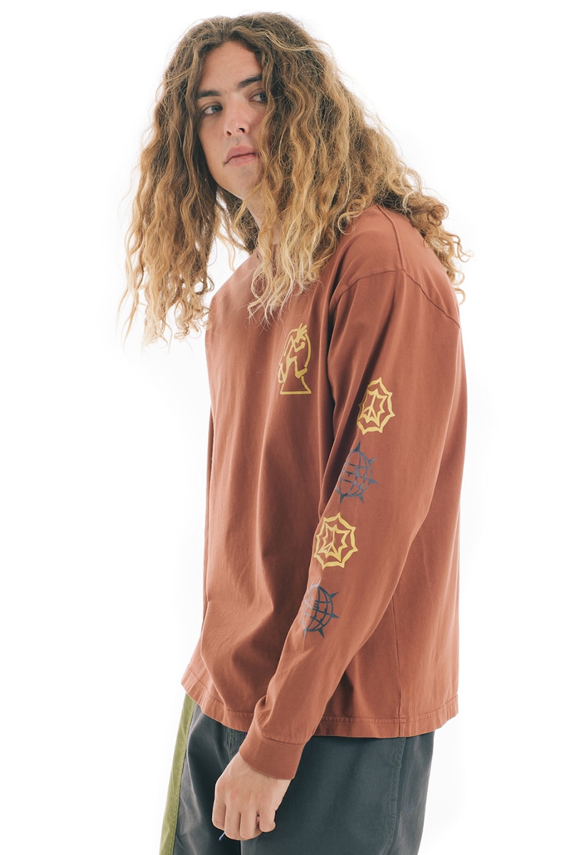 Brain Dead and Gramicci Collide Outdoors-Inspired Collection nature cobrand logo illustrations pants six panel hat color block release sale