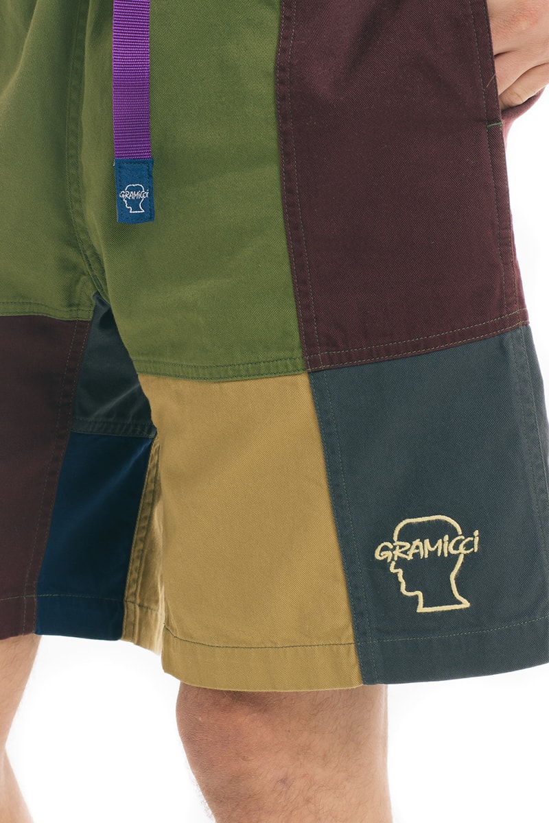 Brain Dead and Gramicci Collide Outdoors-Inspired Collection nature cobrand logo illustrations pants six panel hat color block release sale