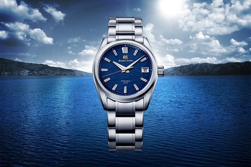 grand seiko watches japan 140th anniversary slga008 slga007 nature wood lake water pattern dials inspired hi beat