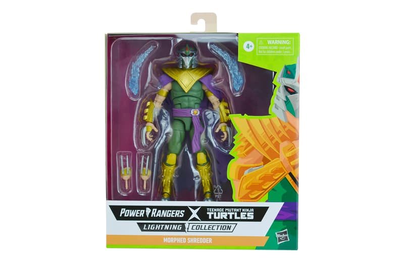 hasbro pulse power rangers teenage mutant ninja turtles morphed shredder tommy oliver shows '90s dragonzord 