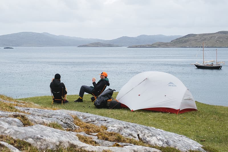 finisterre helinox recycled chair one sustainable blue orange camping outdoors details