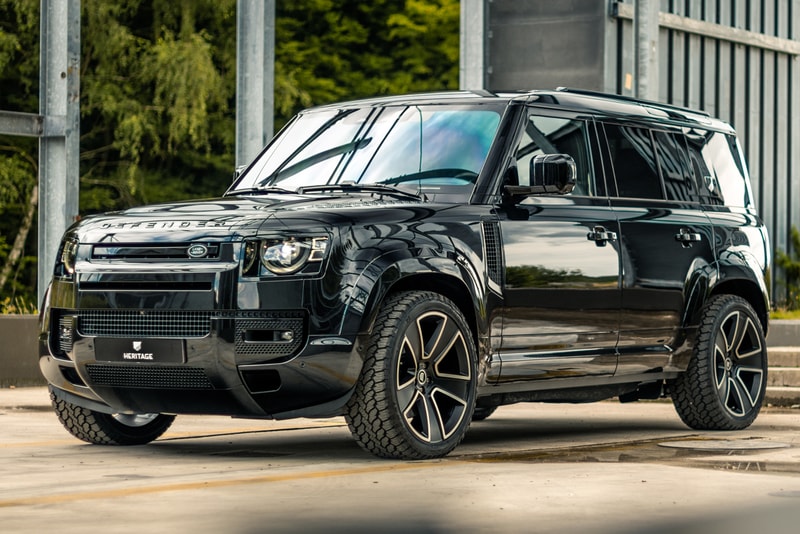 Heritage Customs Valiance New Land Rover Defender P400e Custom Built One-Off Commission Hand Build Niels van Roij Winston Gerschtanowitz Rims SUV Body Kit Customisation Program