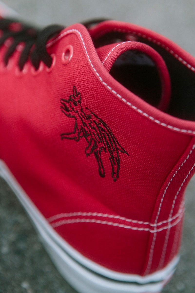 hockey skateboards vans authentic hi andrew allen red white official release date info photos price store list buying guide