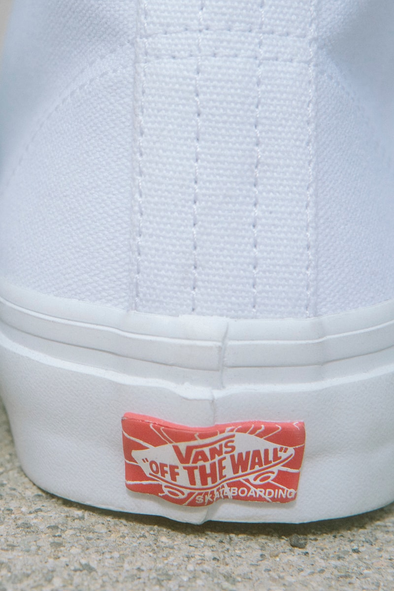 hockey skateboards vans authentic hi andrew allen red white official release date info photos price store list buying guide