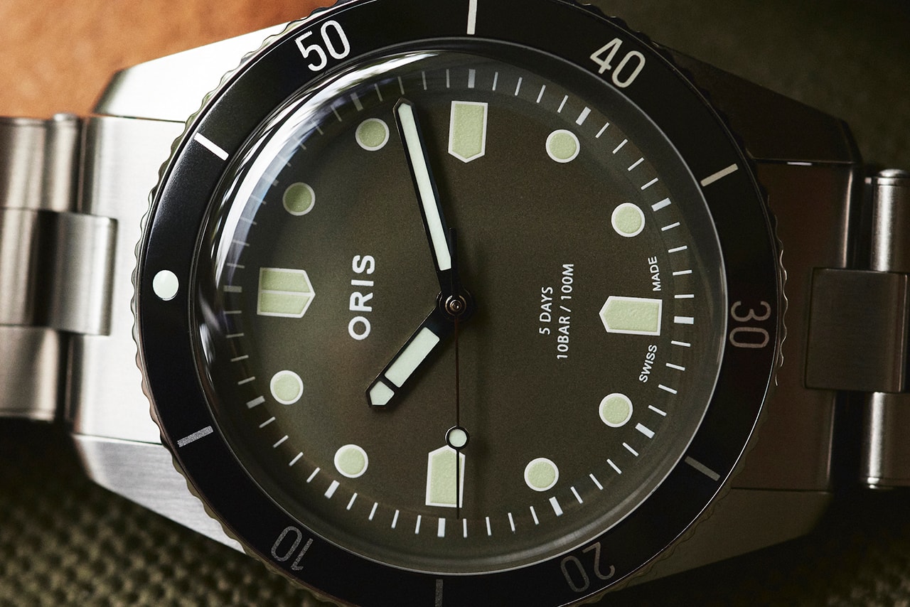 HODINKEE Reimagines Oris Divers Sixty-Five With In-house Movement and Stripped Back Dial