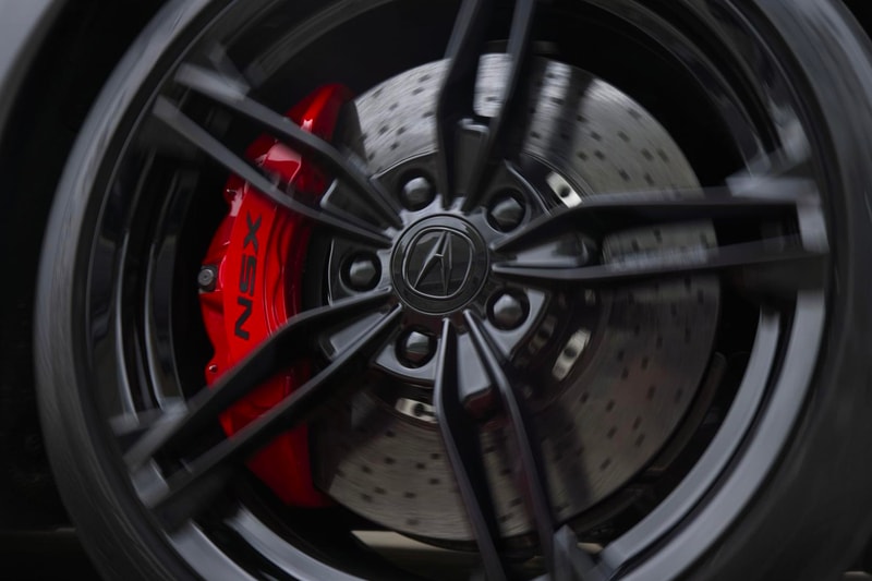 Honda Acura Final NSX Type S раскрывает суперкары JDM Honda NSX Gotham Grey Matte Metallic Brembo Monterey