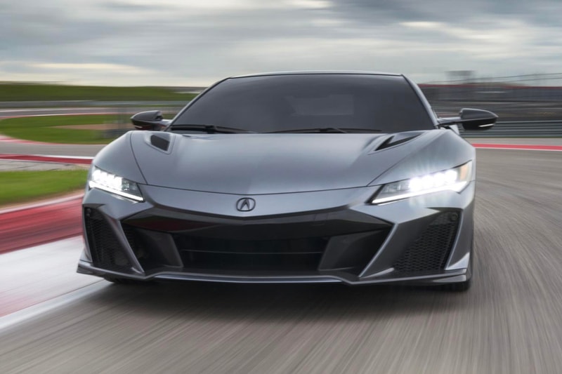 Honda Acura Final NSX Type S раскрывает суперкары JDM Honda NSX Gotham Grey Matte Metallic Brembo Monterey