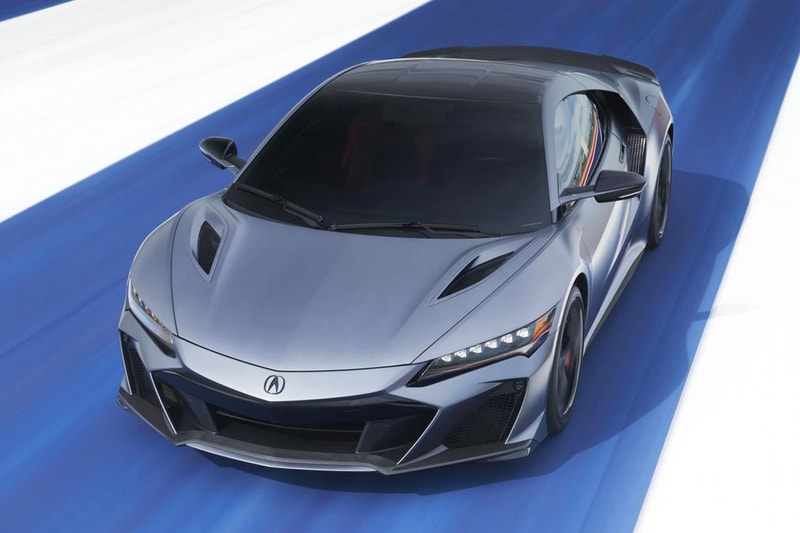 Honda Acura Final NSX Type S раскрывает суперкары JDM Honda NSX Gotham Grey Matte Metallic Brembo Monterey