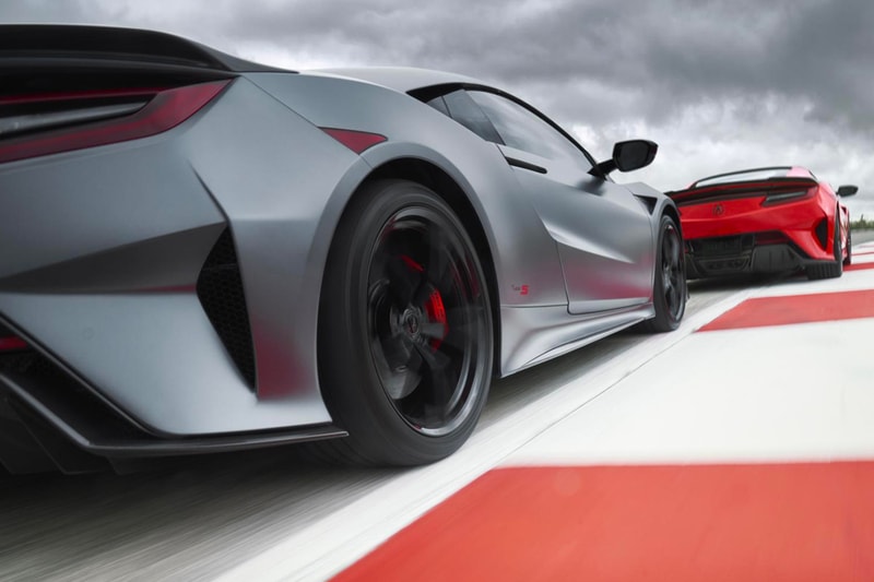Honda Acura Final NSX Type S раскрывает суперкары JDM Honda NSX Gotham Grey Matte Metallic Brembo Monterey