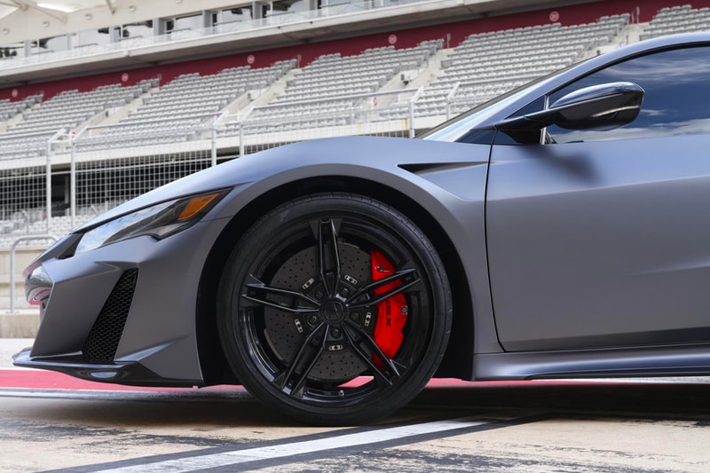 Honda Acura Final NSX Type S раскрывает суперкары JDM Honda NSX Gotham Grey Matte Metallic Brembo Monterey