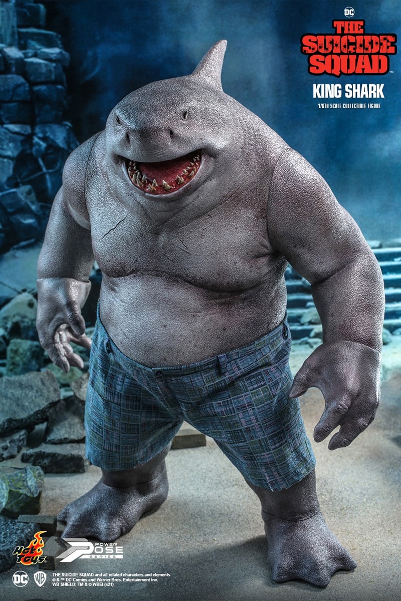 hot toys figure replica the suicide squad james gunn king shark 1 6th scale collectible premium DC Comics Extended Universe 
