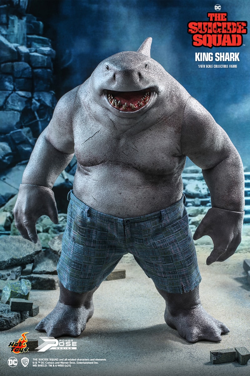 hot toys figure replica the suicide squad james gunn king shark 1 6th scale collectible premium DC Comics Extended Universe 