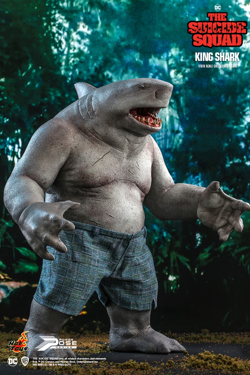 hot toys figure replica the suicide squad james gunn king shark 1 6th scale collectible premium DC Comics Extended Universe 