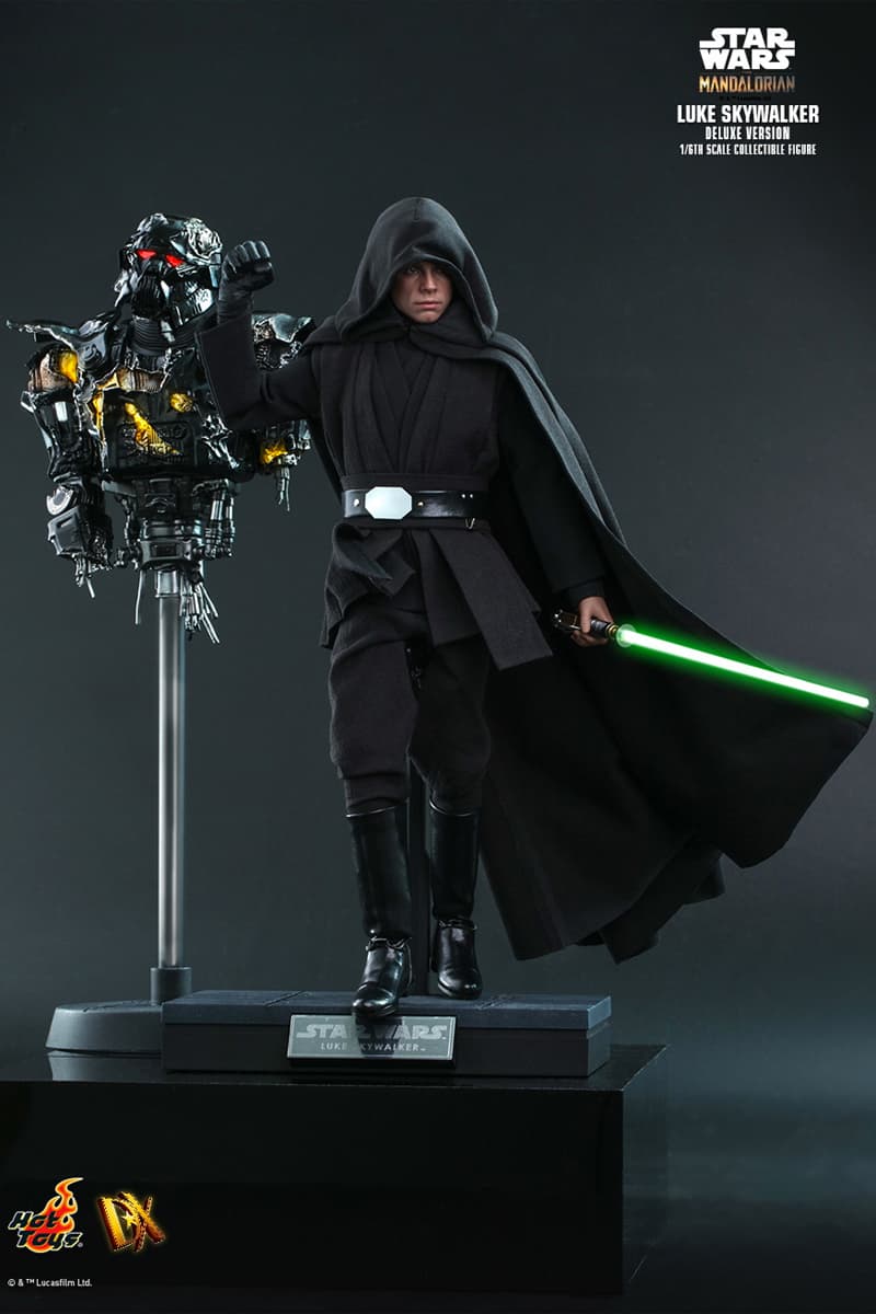 Hot Toys Star Wars The Mandalorian Luke Skywalker Figure Hypebeast