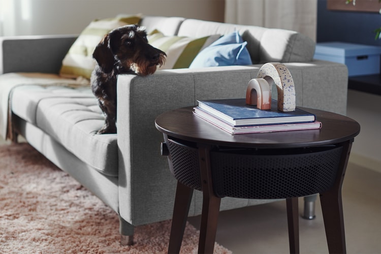 IKEA's STARKVIND Smart Air Purifier Doubles as Side Table