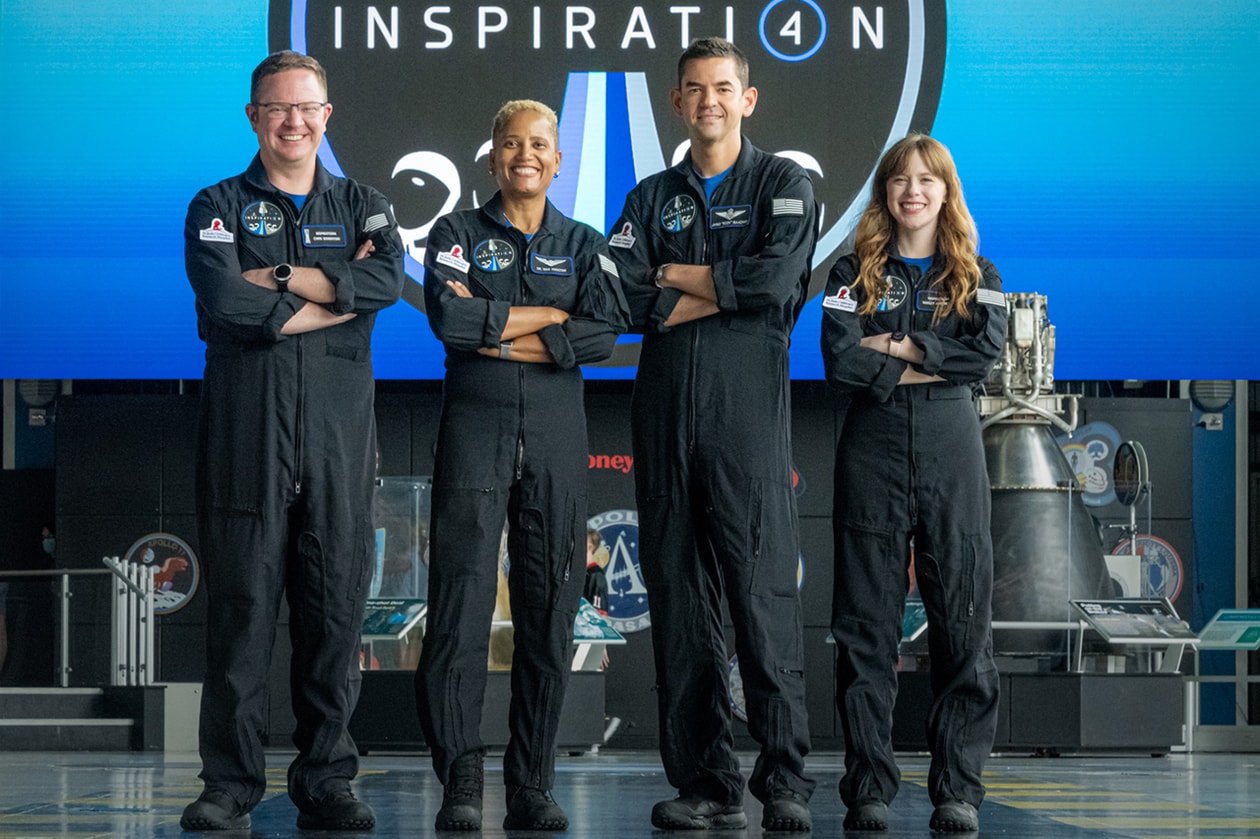 IWC Heads to Space on the Wrist of First All Civilian Orbital Mission Inspiration4
