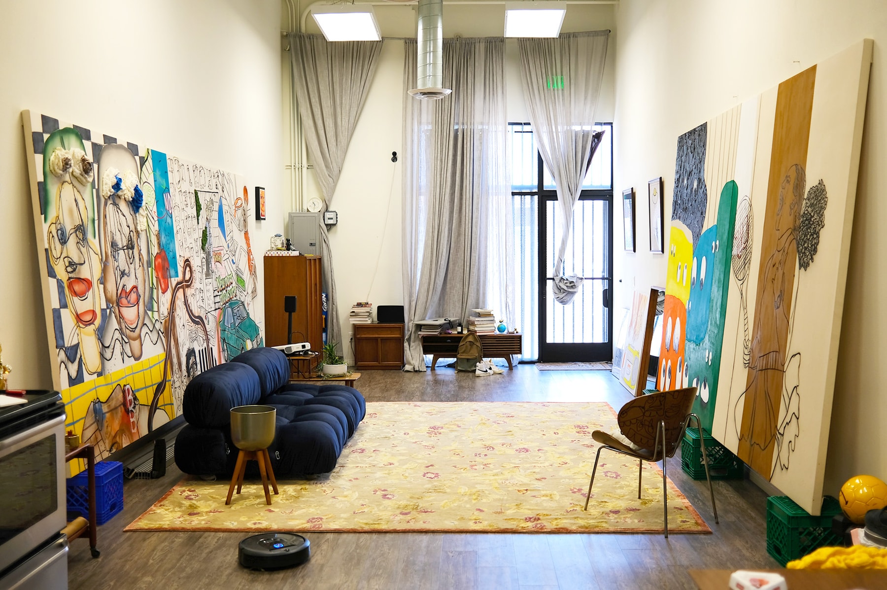 Studio Visits: Jahlil Nzinga