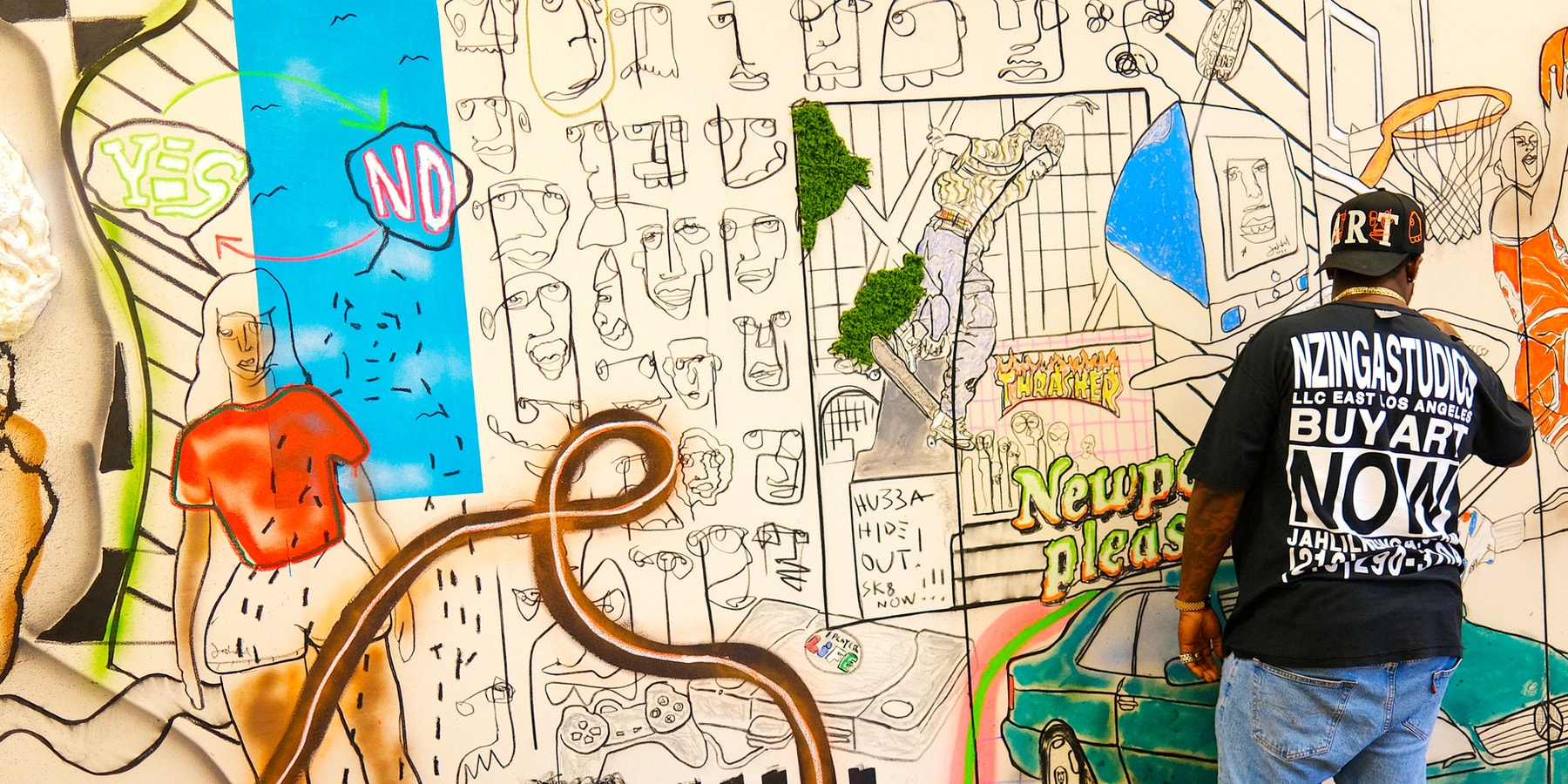 Studio Visits: Jahlil Nzinga
