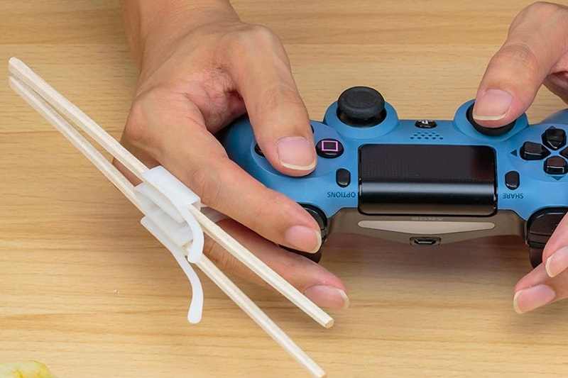 B'full Japan Gaming Chopsticks Holder Japanese Gaming Controller Snacking Accessory