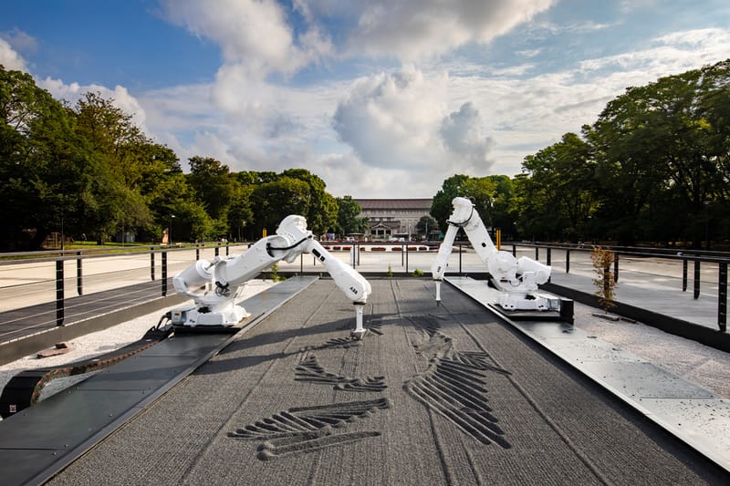 Robotics Meets the Japanese Zen Garden in This New Olympic Installation