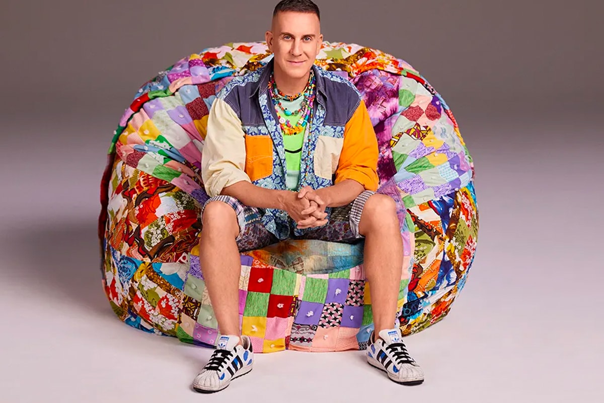 Jeremy Scott Collaborates With Lovesac for a Limited Release family tradition hand sewn quilts patchwork farm beanbag couch covers america western furniture seats moschino