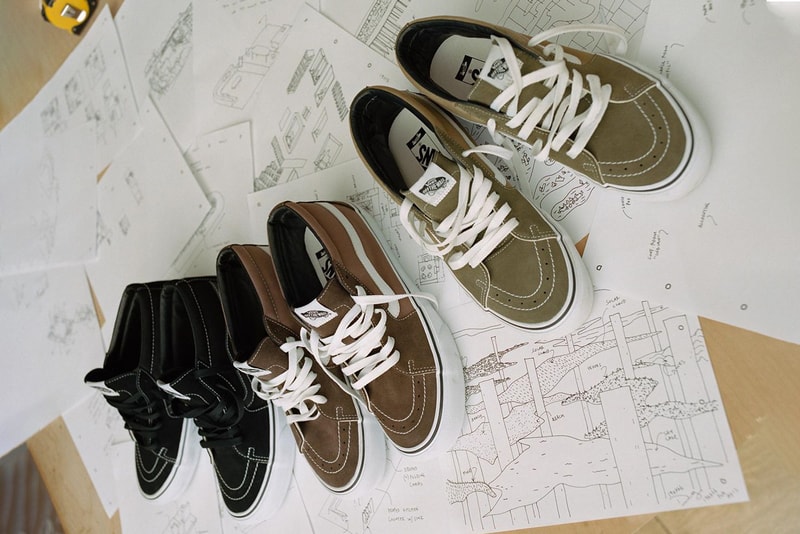 jjjjound justin saunders vault by vans style 37 sk8 mid black brown olive green official release date info photos price store list buying guide