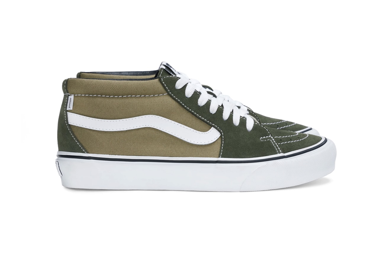 jjjjound justin saunders vault by vans style 37 sk8 mid black brown olive green official release date info photos price store list buying guide