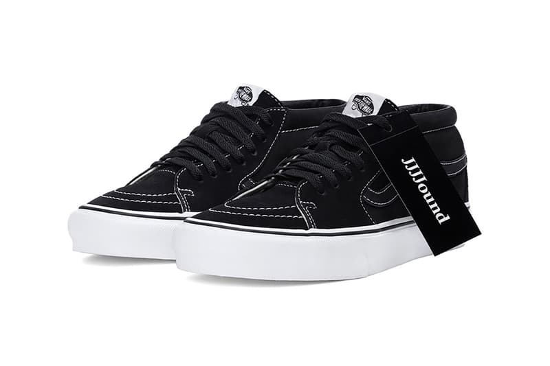 jjjjound vans sk8 mid black brown green global release details goodhood buy cop purchase