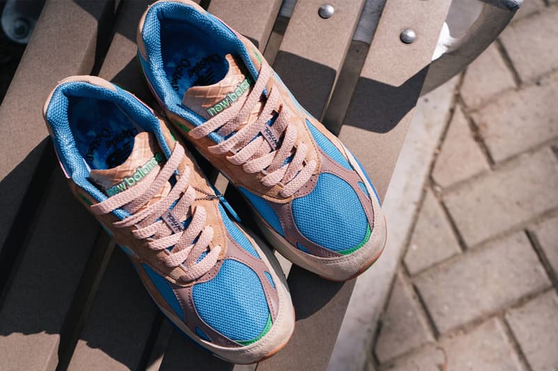 joe freshgoods joseph new clothes new balance 990v3 outside clothes brown green blue closer look official release date info photos price store list buying guide