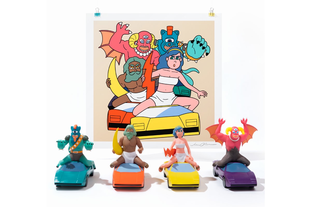 Jun Onson 'The Gods Race' Collection Release Jun Onson Takes a Ride With the Gods in His Next Collection