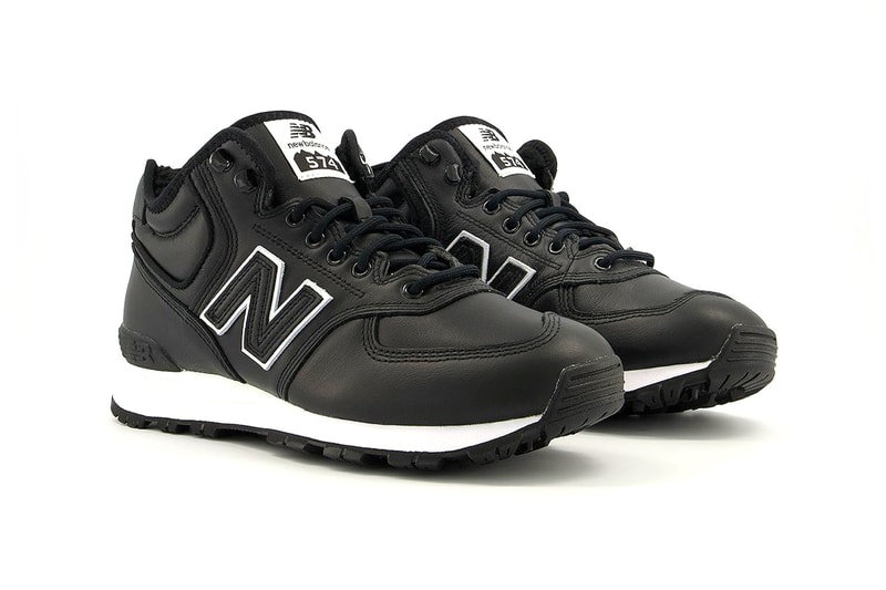 Comme Des Garcons x New Balance 574 Black & Beige | Hypebeast