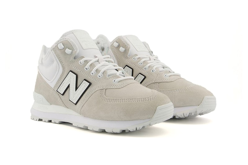 Comme Des Garcons x New Balance 574 Black & Beige | Hypebeast