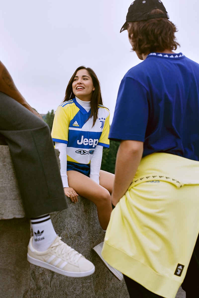 juventus adidas third kit football soccer 2021/22 release details blue yellow ronaldo