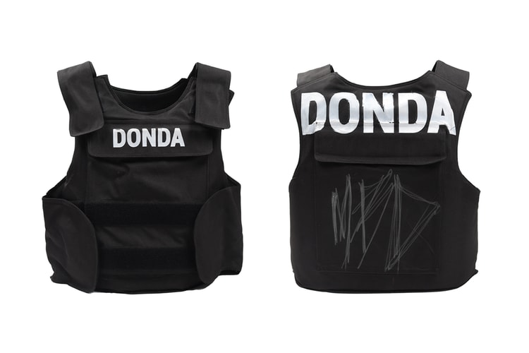 Kanye West 'DONDA' Bulletproof Vest Sold for $20,000 USD