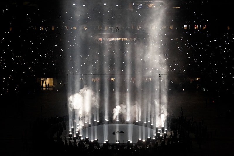 Kanye West DONDA Listening release Party Inside Look mercedes benz stadium atlanta august 6 new album