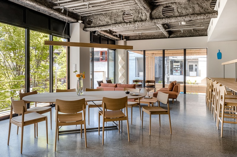 Blue Bottle Coffee Chairs Designed by Karimoku Case Study and Keiji Ashizawa Are Now Available oiya Karimoku Commons Tokyo A-DC01 dining chair counter chair A-BS01 release buy info
