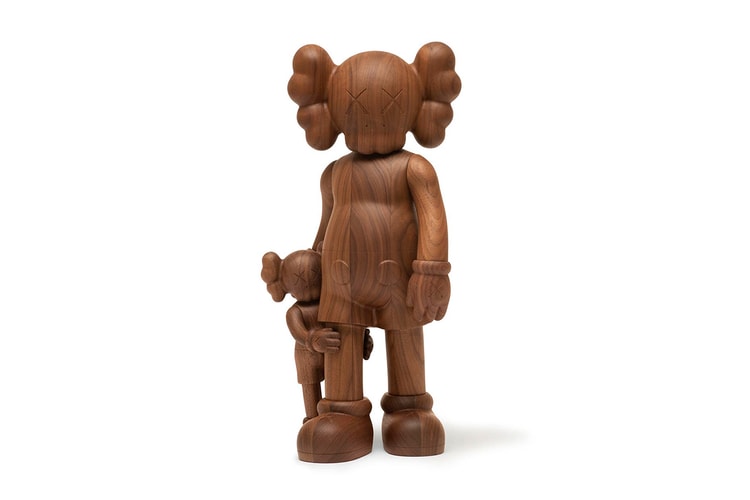 KAWS Reveals $15,200 USD 'Good Intentions' Wooden Figure