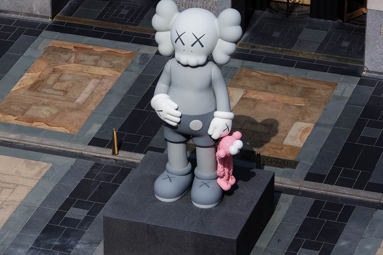 Kaws Has Unveiled a New 18-FT Sculpture in Front of the Rockefeller Center