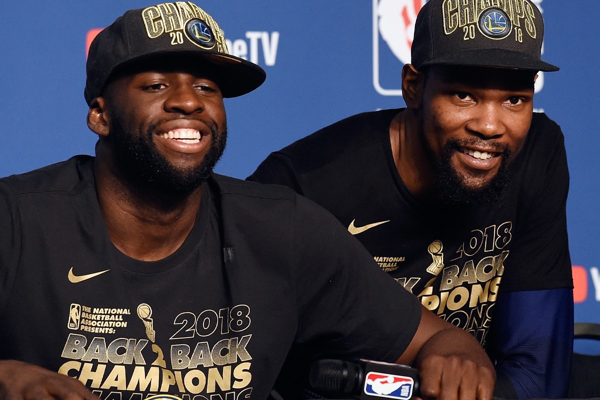 Kevin Durant Clarifies Why His Argument With Draymond Green Caused Him To Leave the golden state warriors nba steph curry brooklyn nets basketball steve kerr coach 