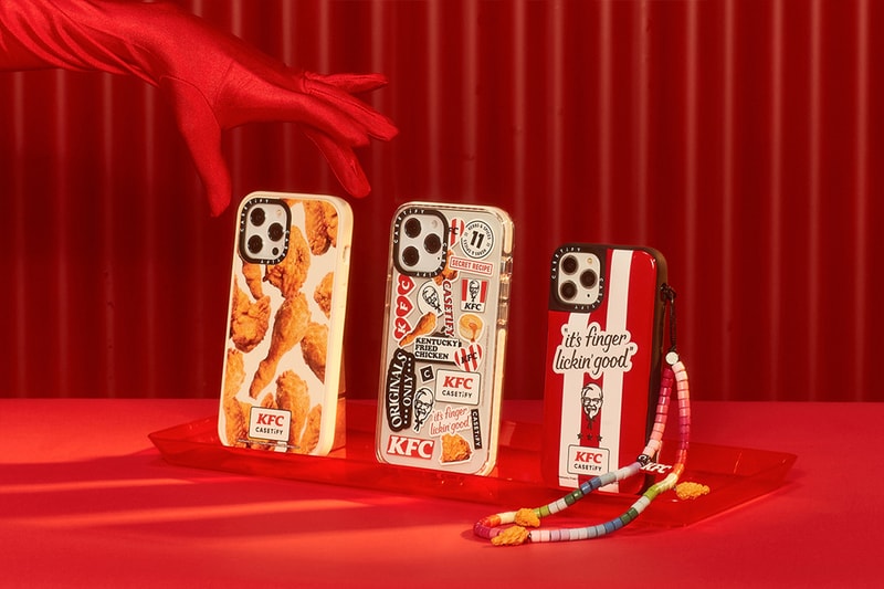 KFC x CASETiFY Tech Accessories Collaboration Info iPhone accessories 