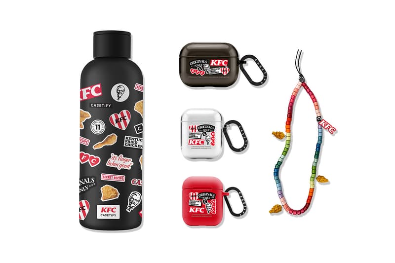 KFC x CASETiFY Tech Accessories Collaboration Info iPhone accessories 