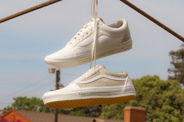 Kids of Immigrants Unveils its Vans Old Skool "Anything is Possible" Collaboration