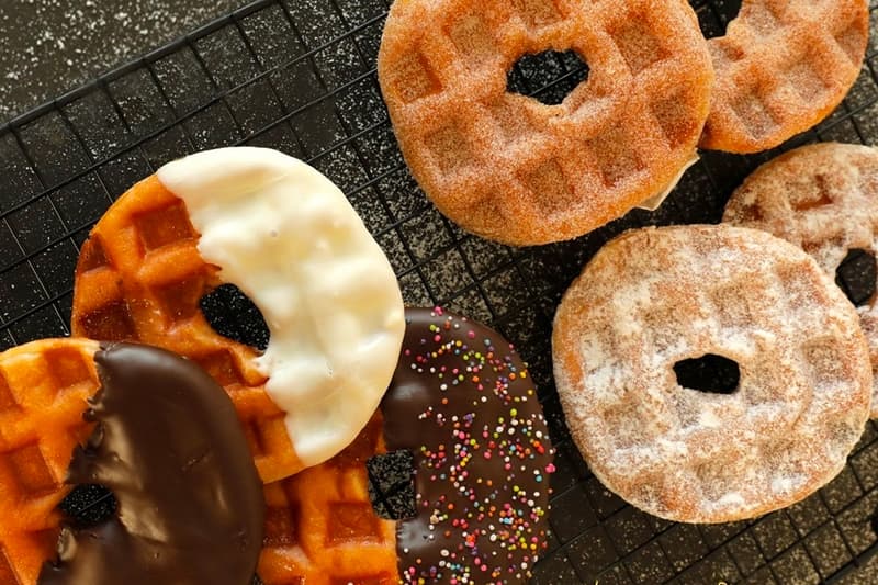 Krispy Kreme Indonesia Doughnut Waffles Release Doffles Original Glazed Classic Cinnamon Icing Sugar Dark chocolate White Chocolate Dark Chocolate Sprinkles