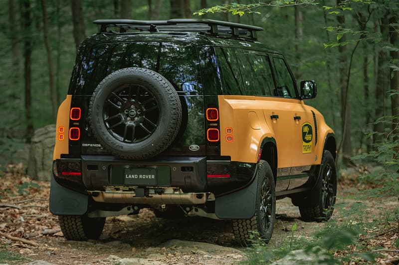 land rover defender 2022 camel trophy yellow edition north america market exclusive 