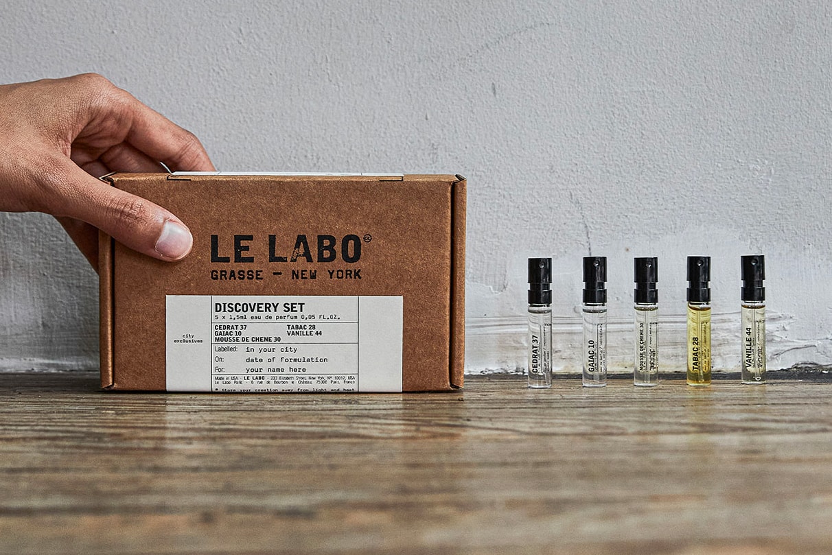 Le Labo city exclusive samples release discovery set berlin new fragrance august september cedrat 37 gaiac 10  Mousse de Chene 30 Amsterdam Vanille 44 Paris Tabac 28 Miami 10 news