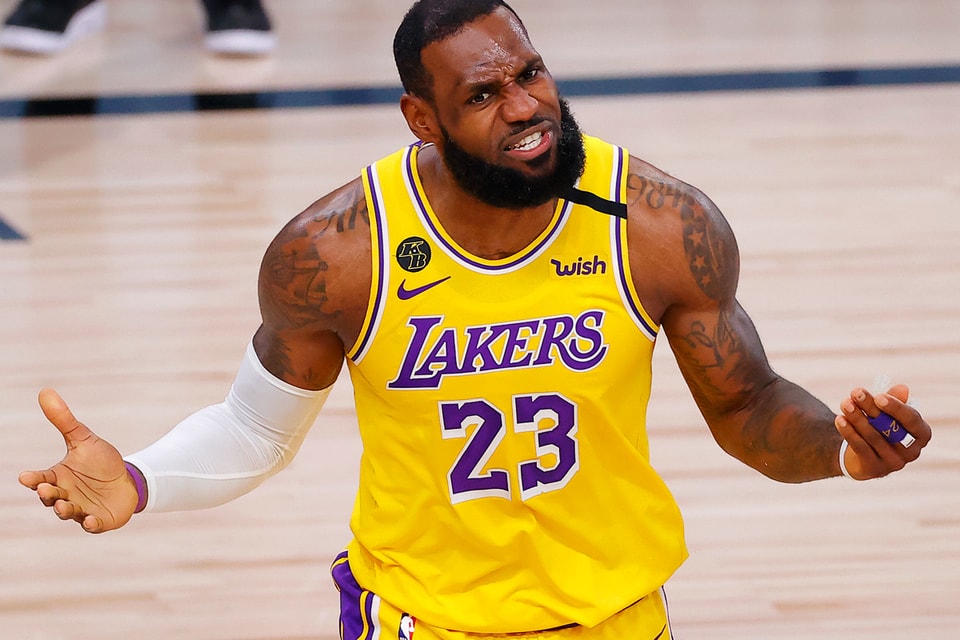 Basketball - NBA: LeBron James in Lakers' yellow; an album for