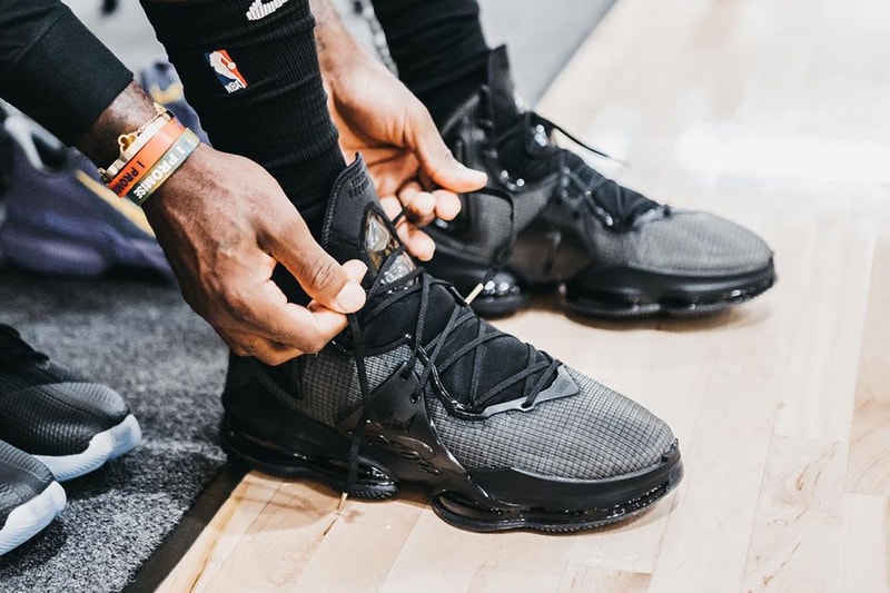 LeBron James Nike LeBron 19 Black Preview Nike Basketball