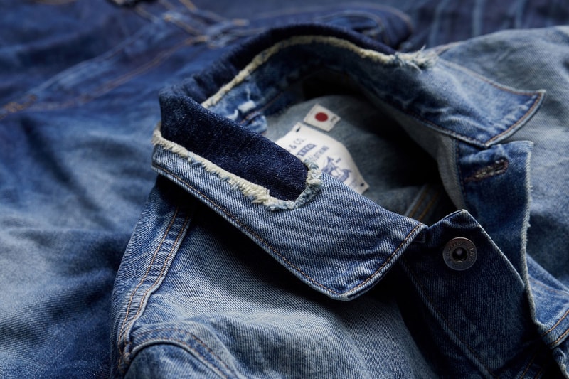 Levi’s® Made in Japan Fall/Winter 2021 Release denim fashion Kaihara Denim Mill navy blue Kaihara Denim Mill